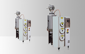 Three-machine integrated feeding combination